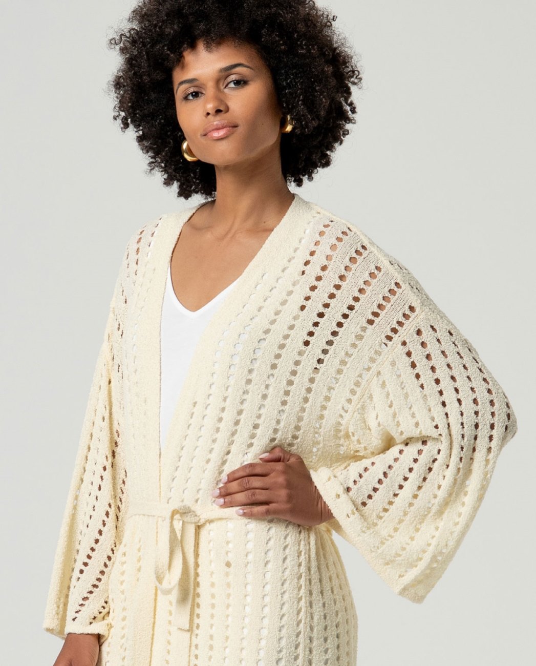 Chaqueta larga Surkana