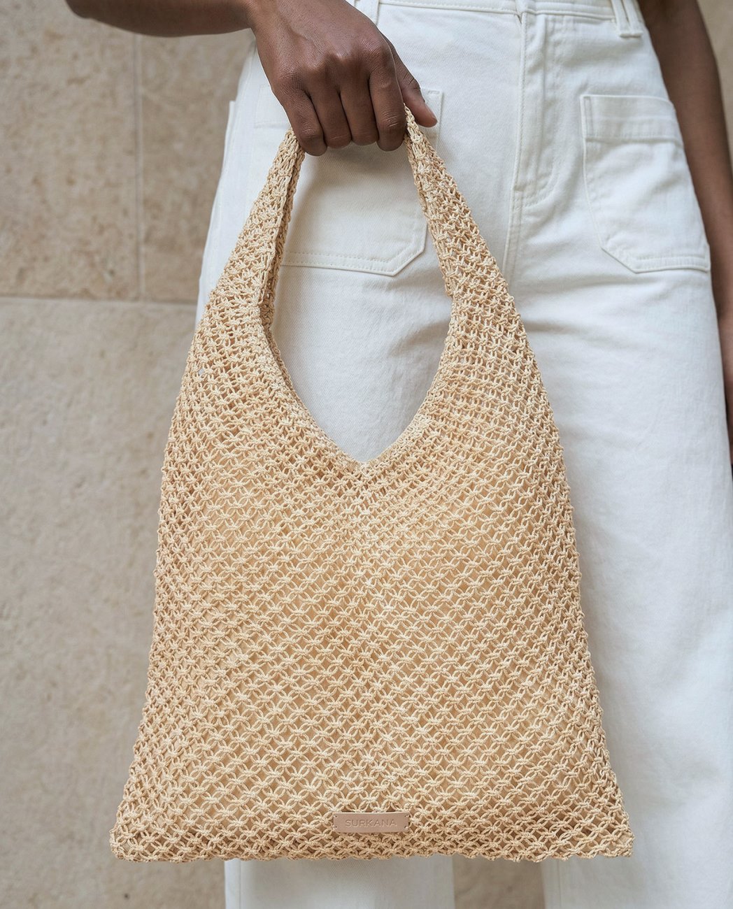 Bolso rafia Surkana