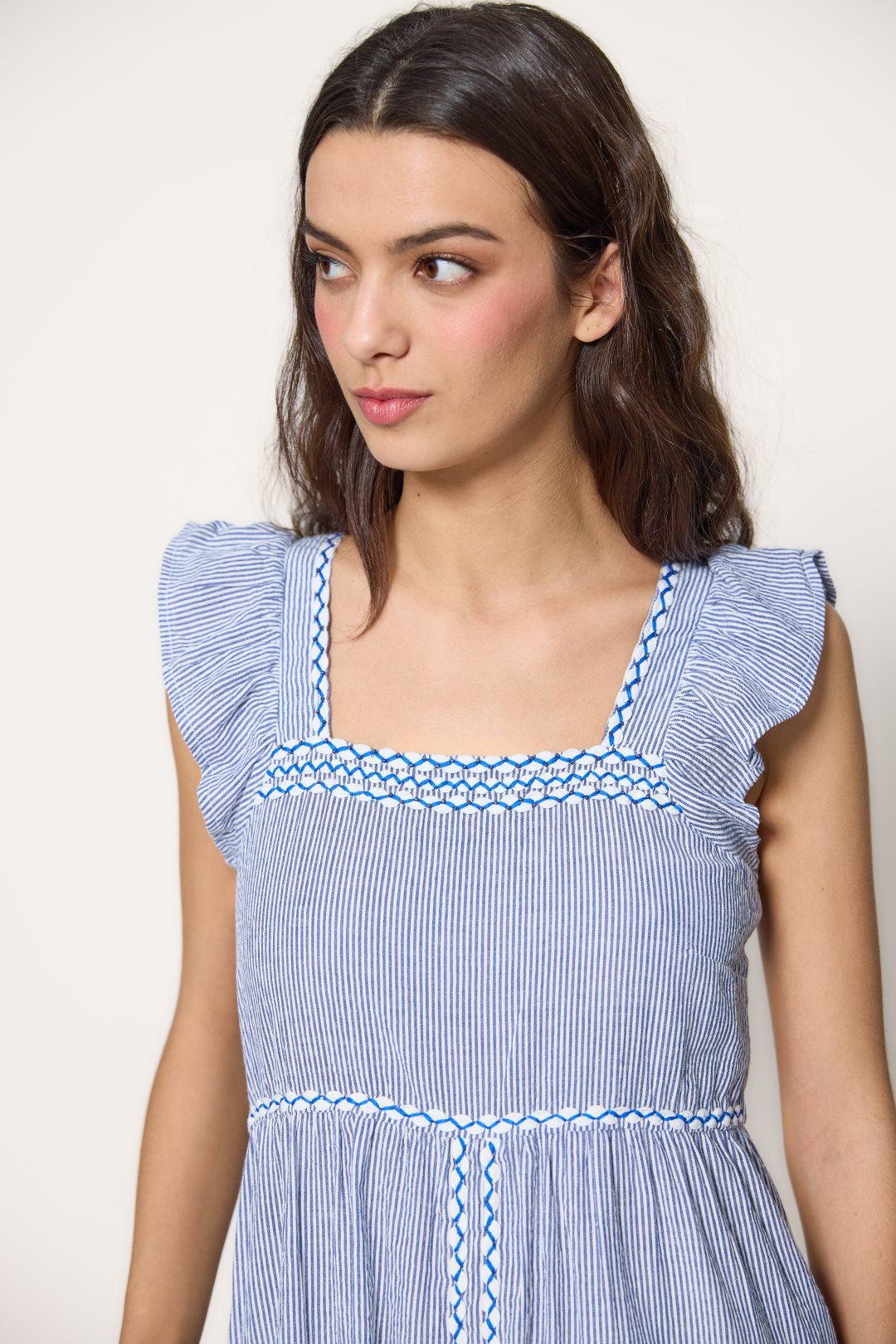 Vestido rayas MDM