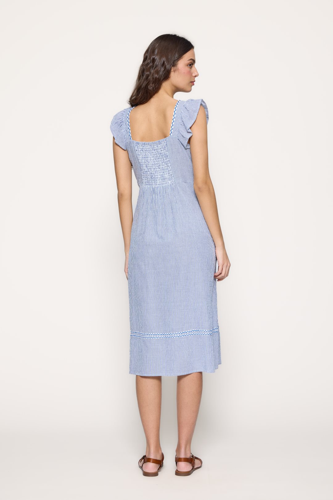 Vestido rayas MDM
