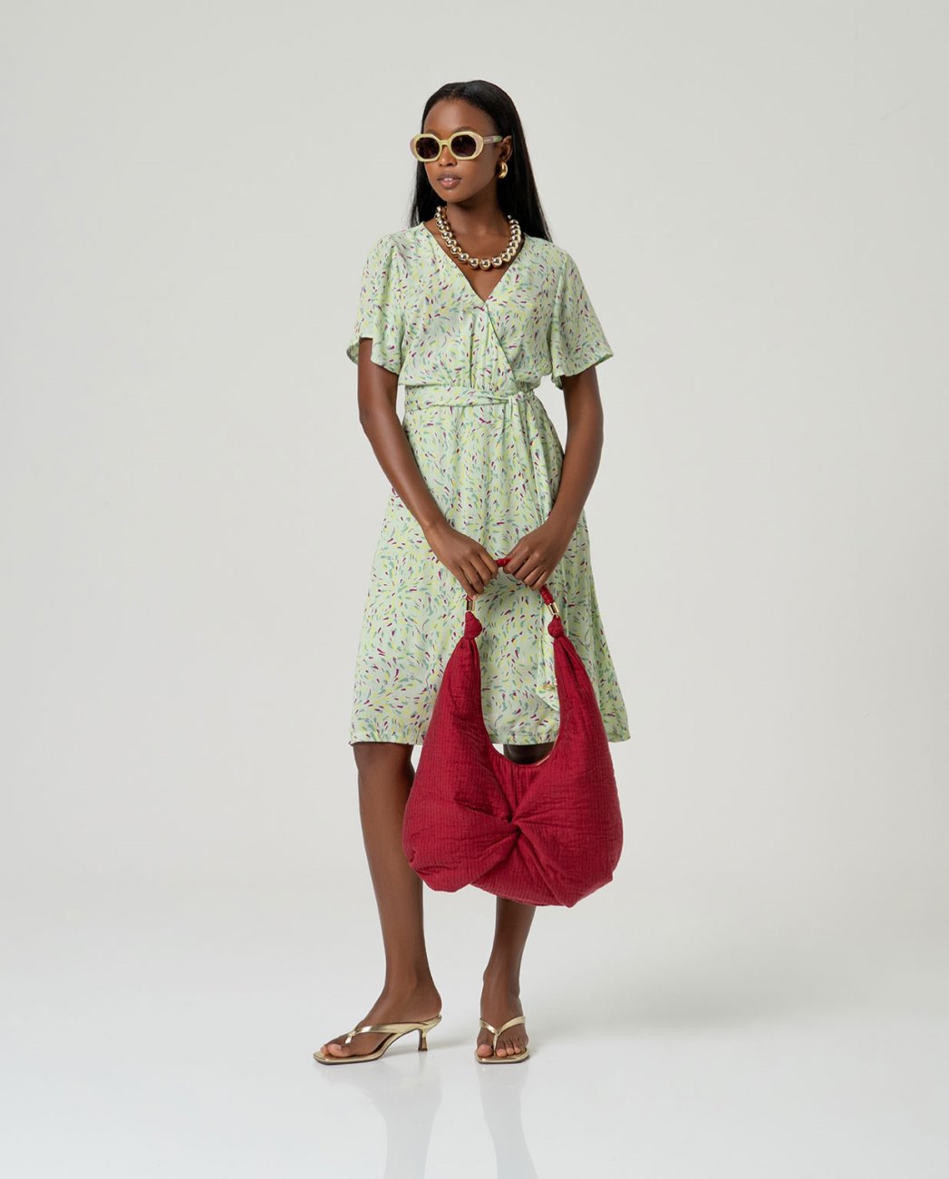 Vestido midi Surkana