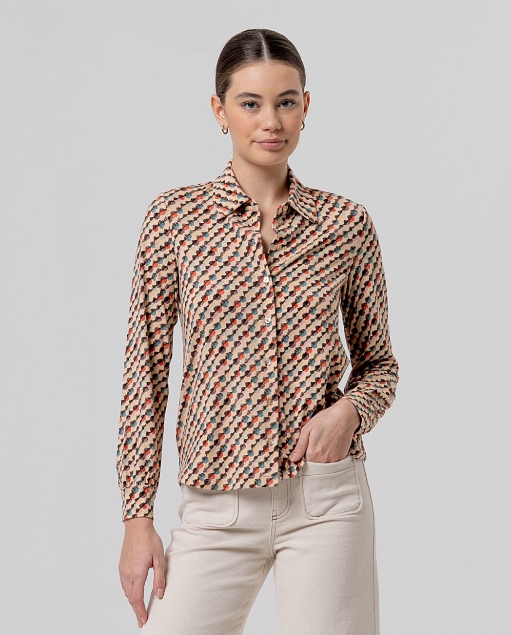 Camisa estampada Surkana