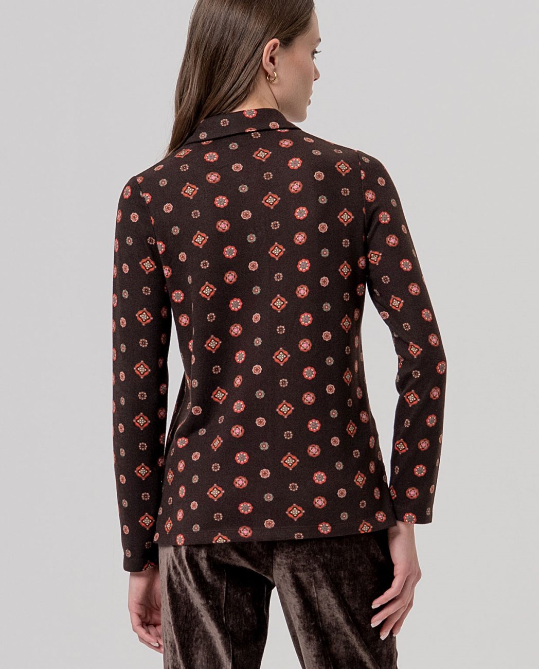Camisa chocolate Surkana
