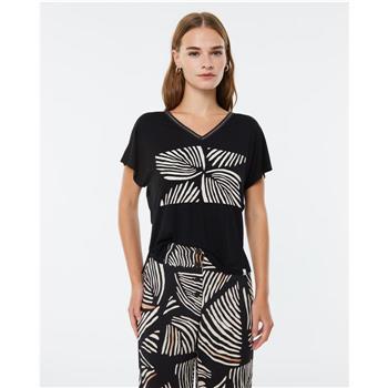 Camiseta negra Paz Torras